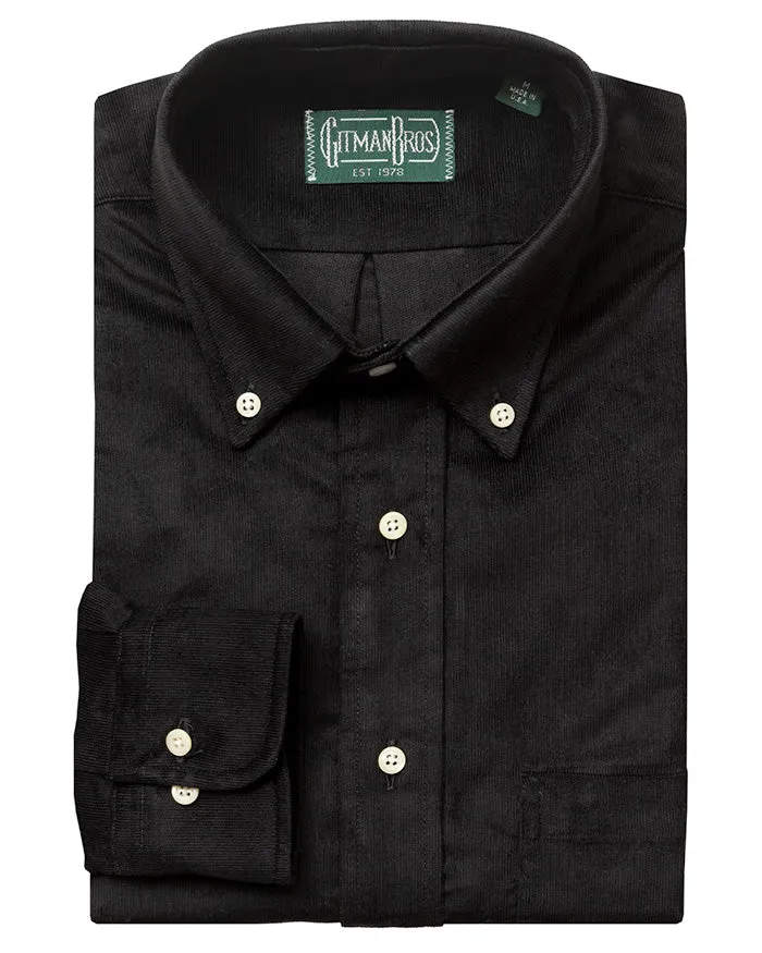 Black Italian Corduroy sold by Gitman Brothers
