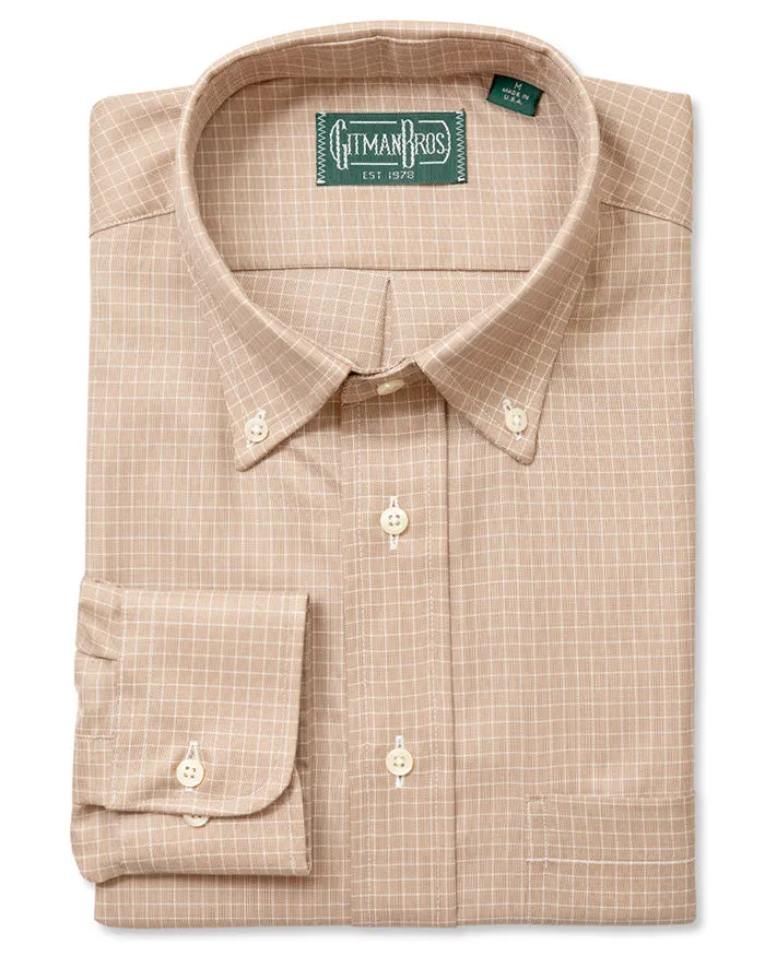 Tan Graph Check sold by Gitman Brothers