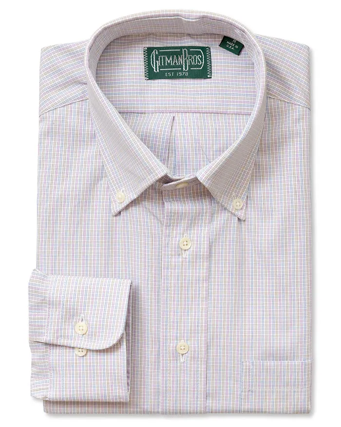 Multi Micro Check sold by Gitman Brothers