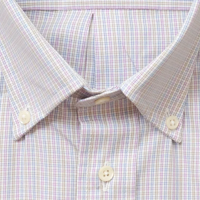 Multi Micro Check sold by Gitman Brothers product image thumbnail 3