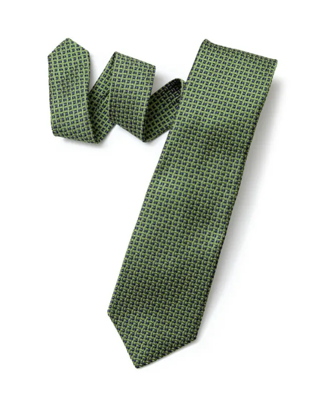 Green Woven Basketweave sold by Gitman Brothers