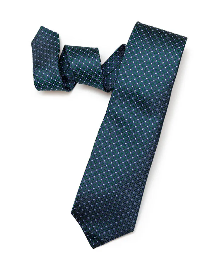 Green Woven Foulard sold by Gitman Brothers