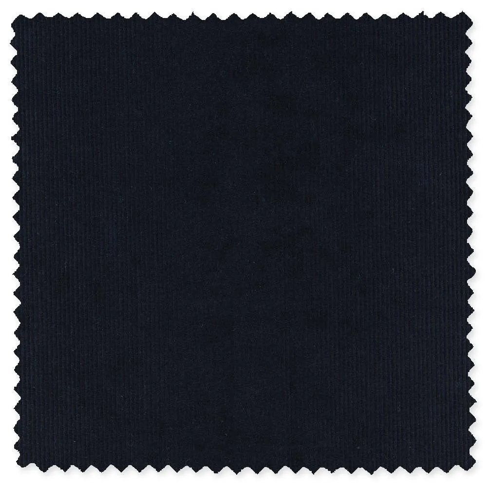 Navy Italian Corduroy sold by Gitman Brothers