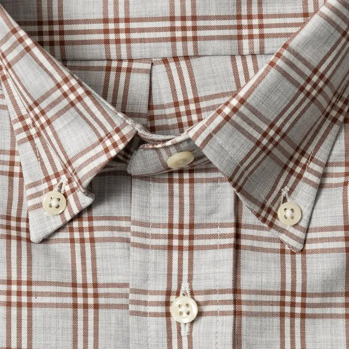 Bold Brown Check sold by Gitman Brothers product image thumbnail 3