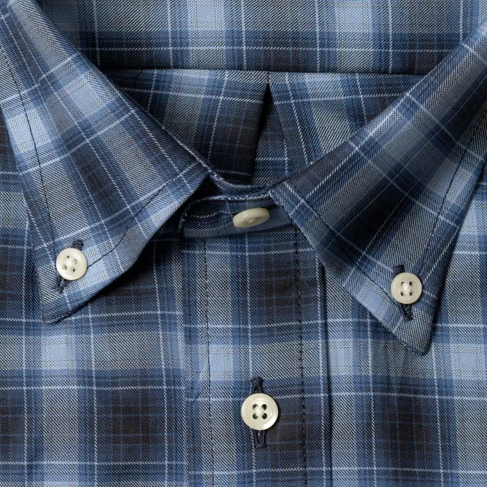 Blue Tonal Plaid sold by Gitman Brothers product image thumbnail 3