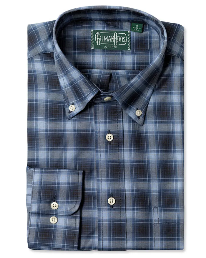 Blue Tonal Plaid sold by Gitman Brothers