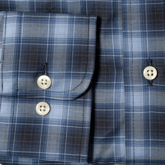 Blue Tonal Plaid sold by Gitman Brothers product image thumbnail 4