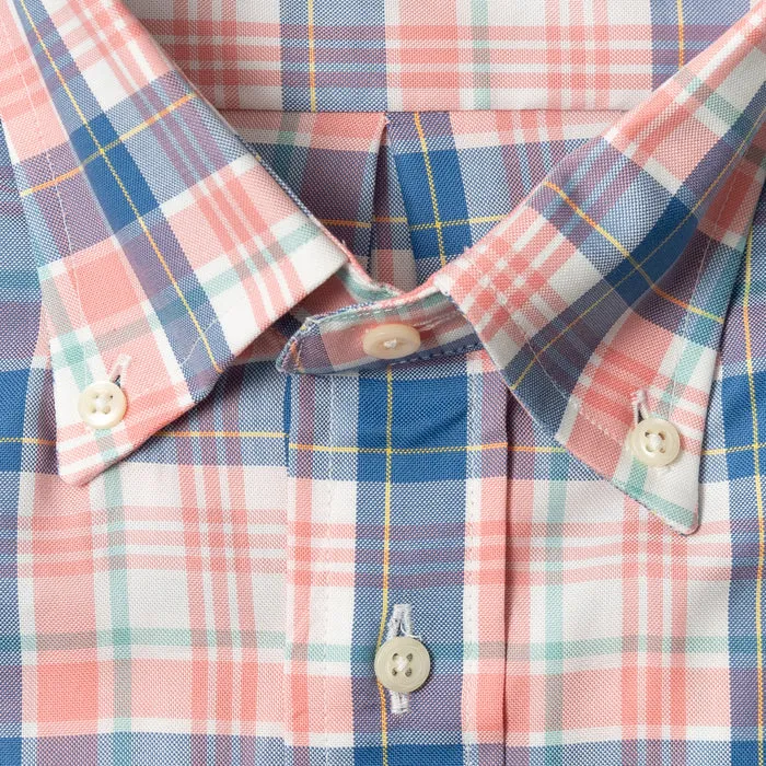 Pink Somelos Plaid sold by Gitman Brothers product image thumbnail 3