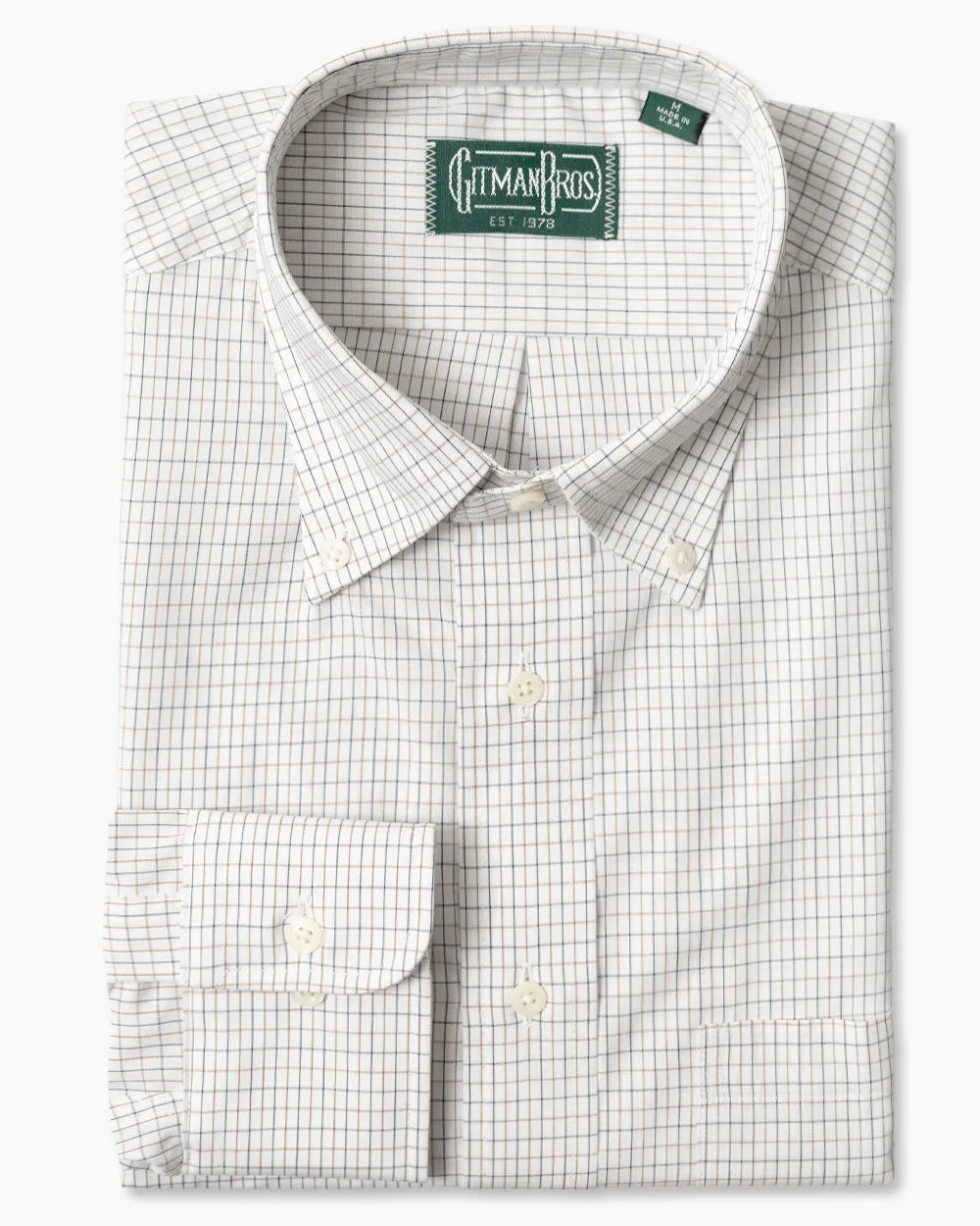 Gold Tattersall sold by Gitman Brothers product image thumbnail 2