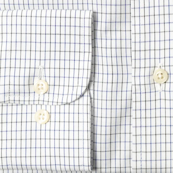 Blue Tattersall sold by Gitman Brothers product image thumbnail 4