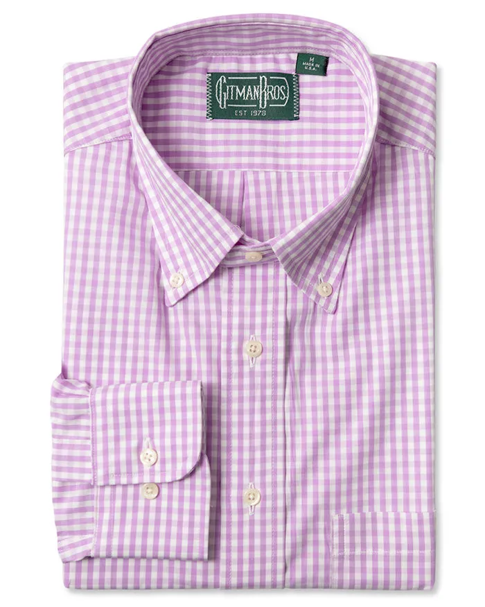 Purple Spring Gingham sold by Gitman Brothers