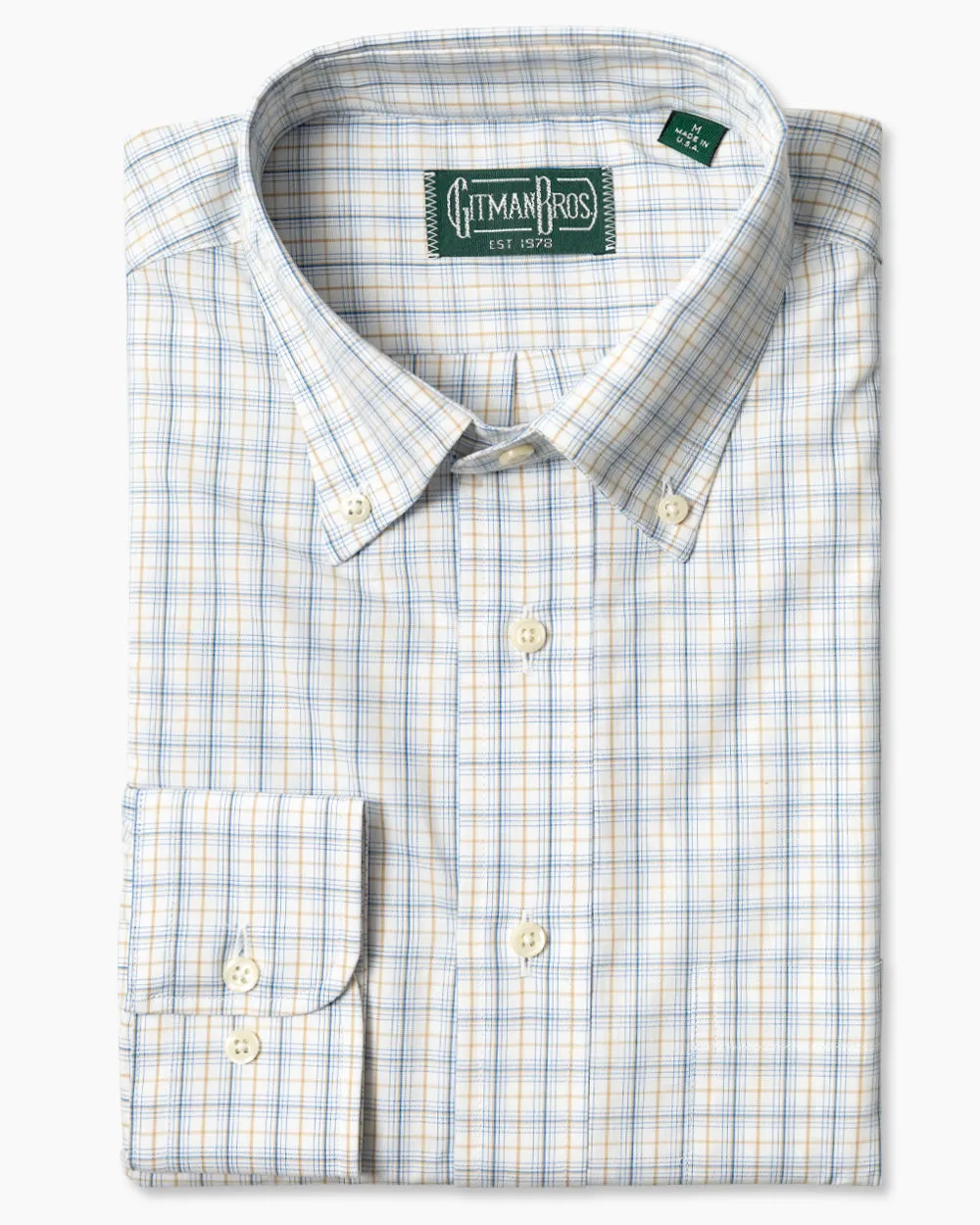 Tan Italian Poplin sold by Gitman Brothers product image thumbnail 2