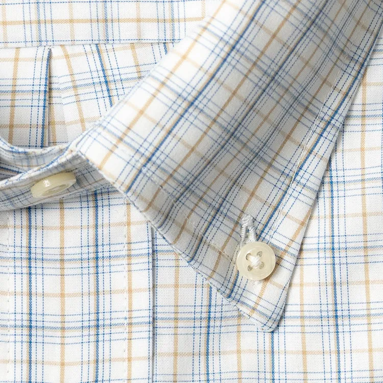 Tan Italian Poplin sold by Gitman Brothers product image thumbnail 5