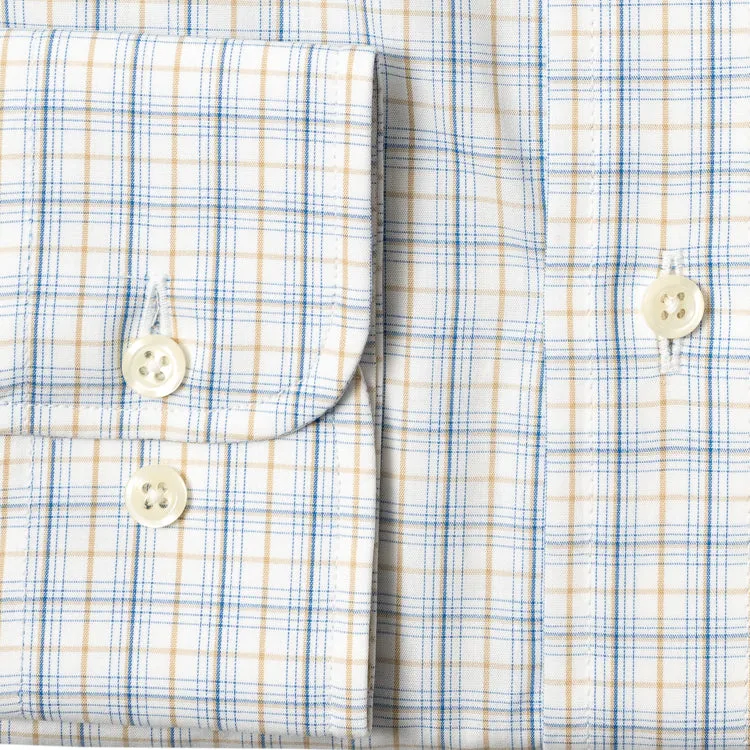 Tan Italian Poplin sold by Gitman Brothers product image thumbnail 4