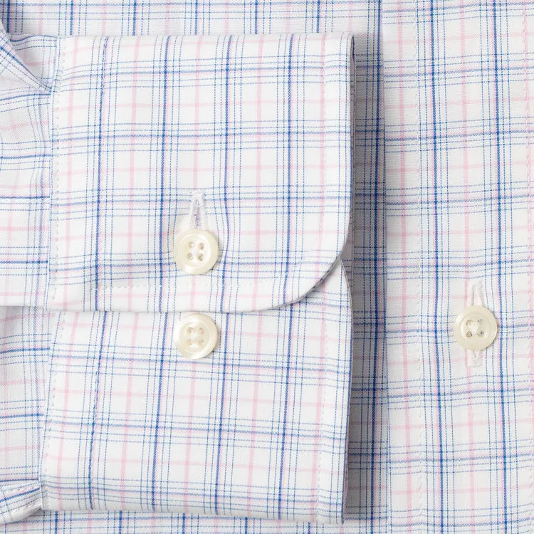 Pink Italian Poplin sold by Gitman Brothers product image thumbnail 4