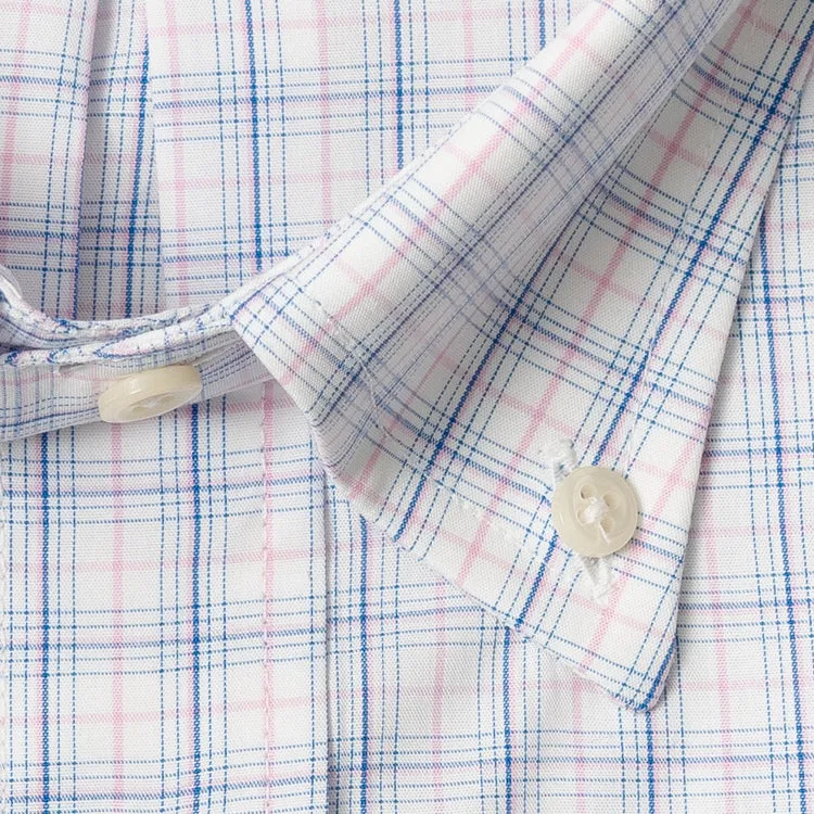 Pink Italian Poplin sold by Gitman Brothers product image thumbnail 5