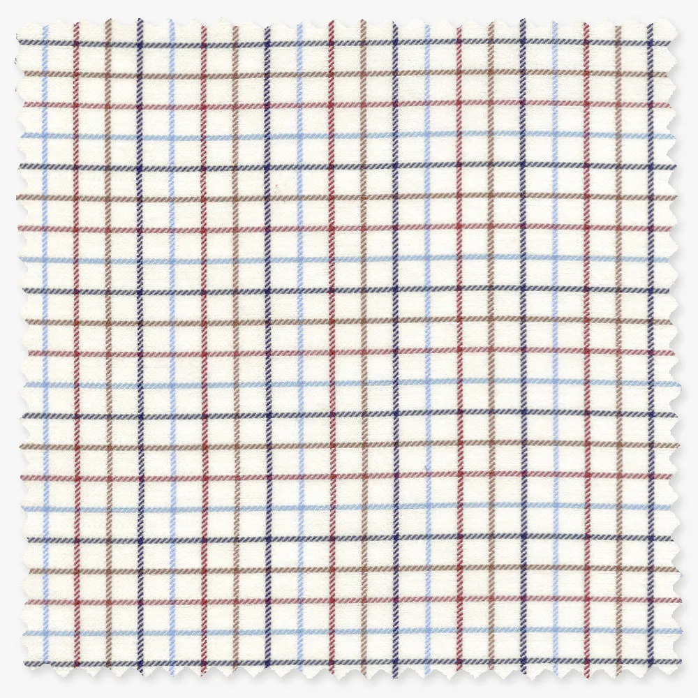 Brown Twill Tattersall sold by Gitman Brothers product image thumbnail 2