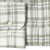 Olive Tonal Plaid Linen sold by Gitman Brothers