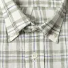 Olive Tonal Plaid Linen sold by Gitman Brothers