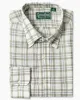 Olive Tonal Plaid Linen sold by Gitman Brothers
