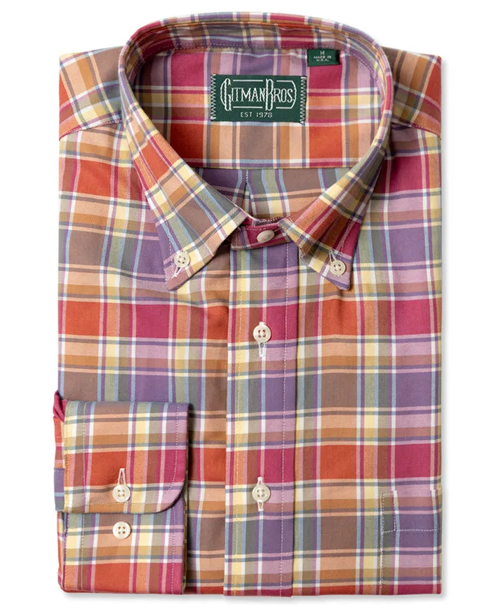 Red Archive Madras sold by Gitman Brothers