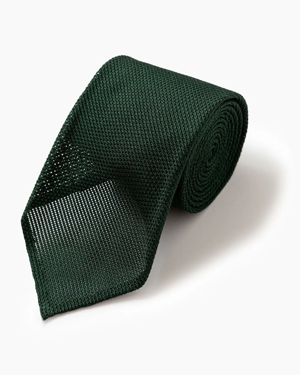 Green Grenadine Tie sold by Gitman Brothers product image thumbnail 2