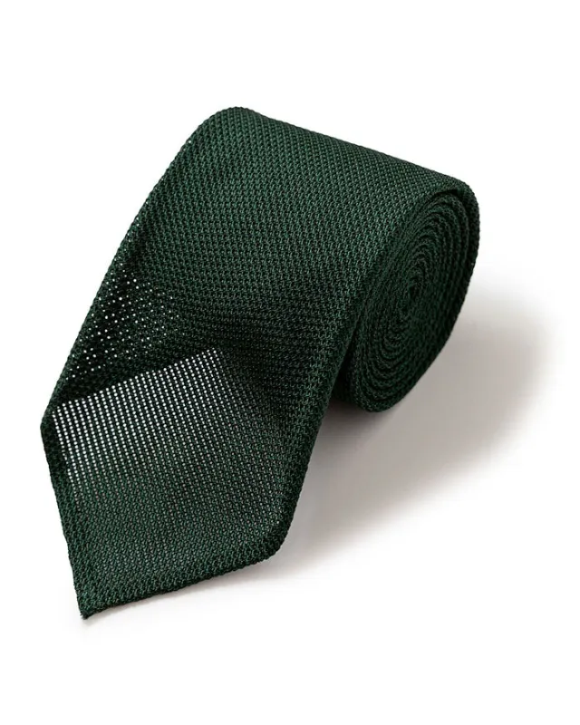 Green Grenadine Tie sold by Gitman Brothers
