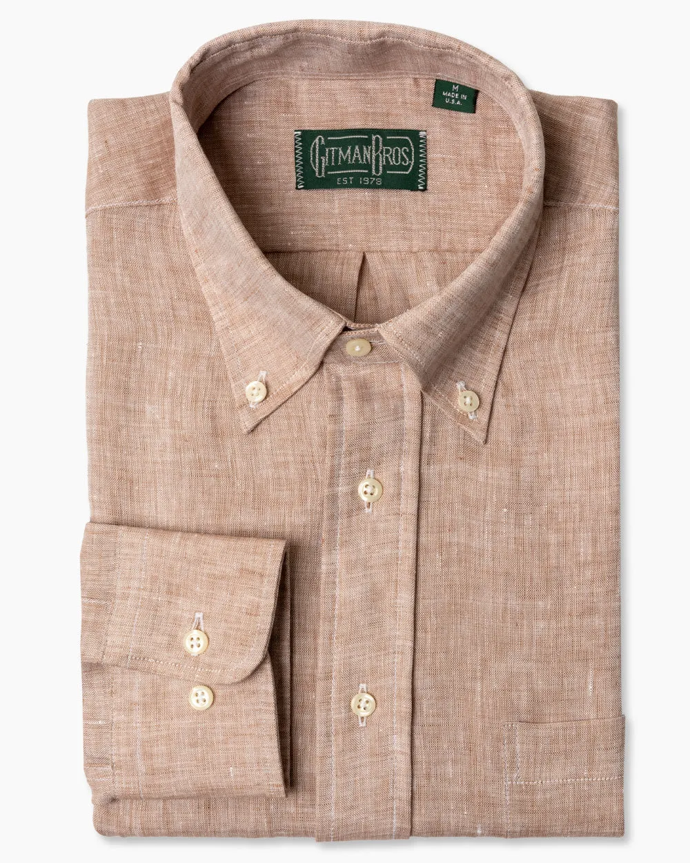 Brown Canclini Linen sold by Gitman Brothers product image thumbnail 2