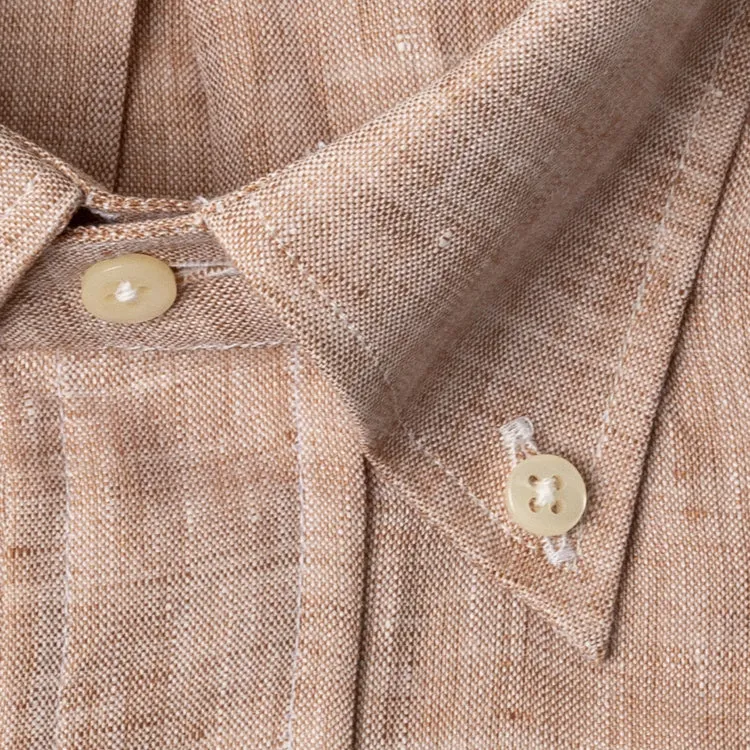 Brown Canclini Linen sold by Gitman Brothers product image thumbnail 5