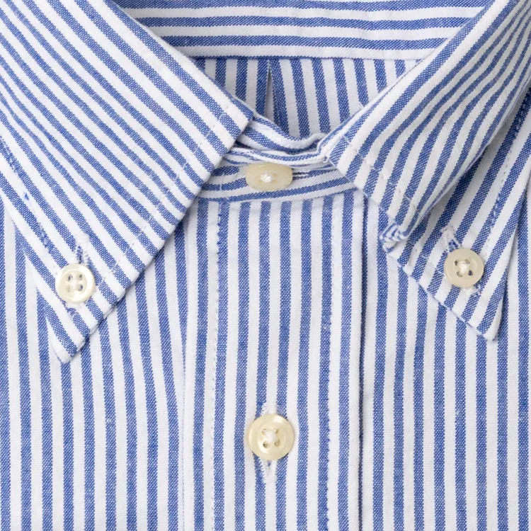 Blue Stripe Seersucker sold by Gitman Brothers product image thumbnail 3