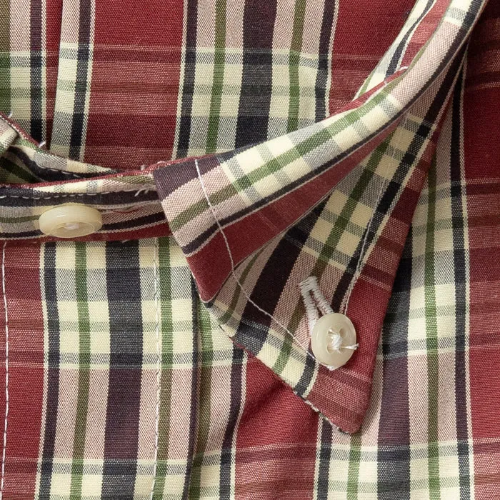Red Winter Madras sold by Gitman Brothers product image thumbnail 5