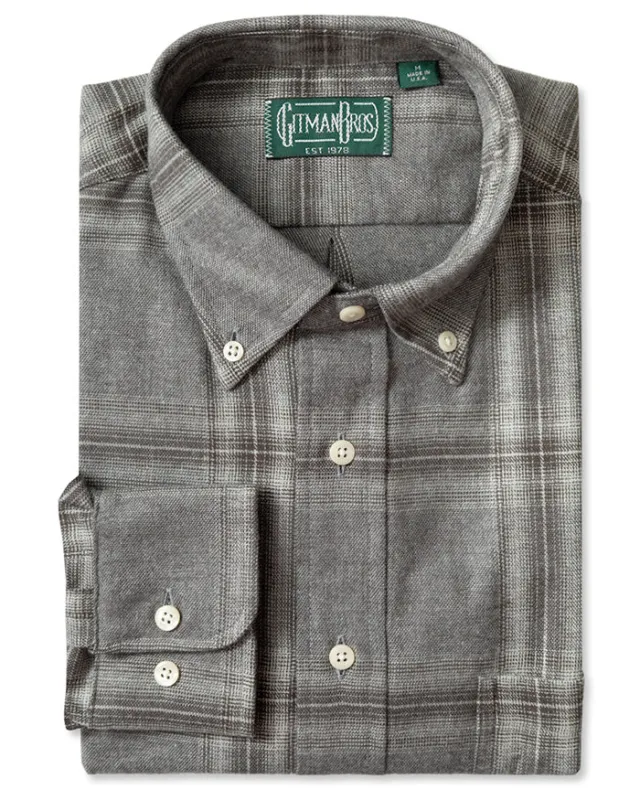 Grey Shadow Plaid sold by Gitman Brothers