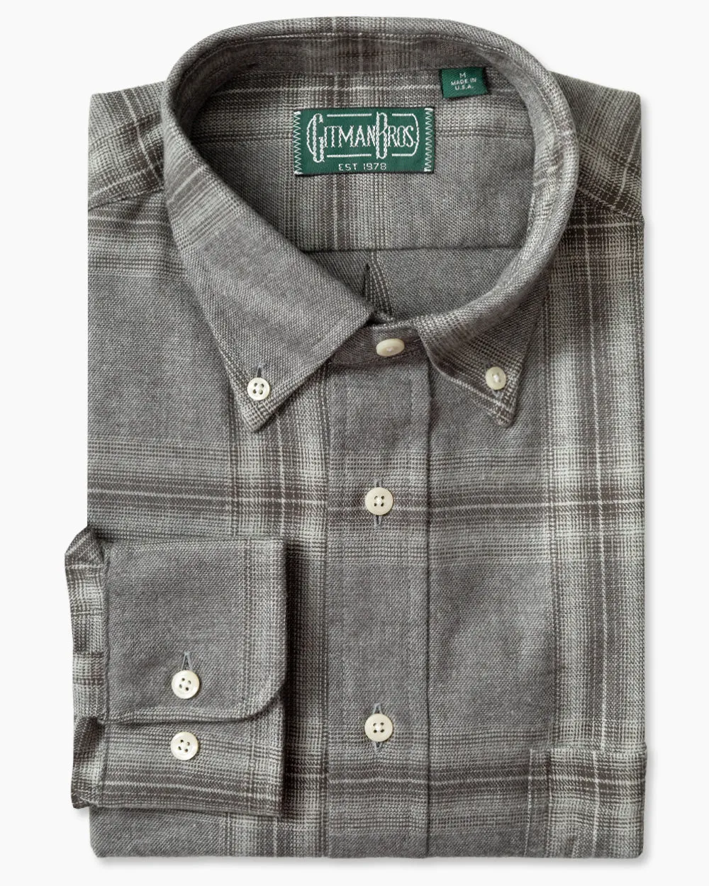 Grey Shadow Plaid sold by Gitman Brothers product image thumbnail 2