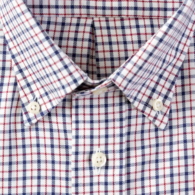 Burgundy Polo Twill sold by Gitman Brothers product image thumbnail 3