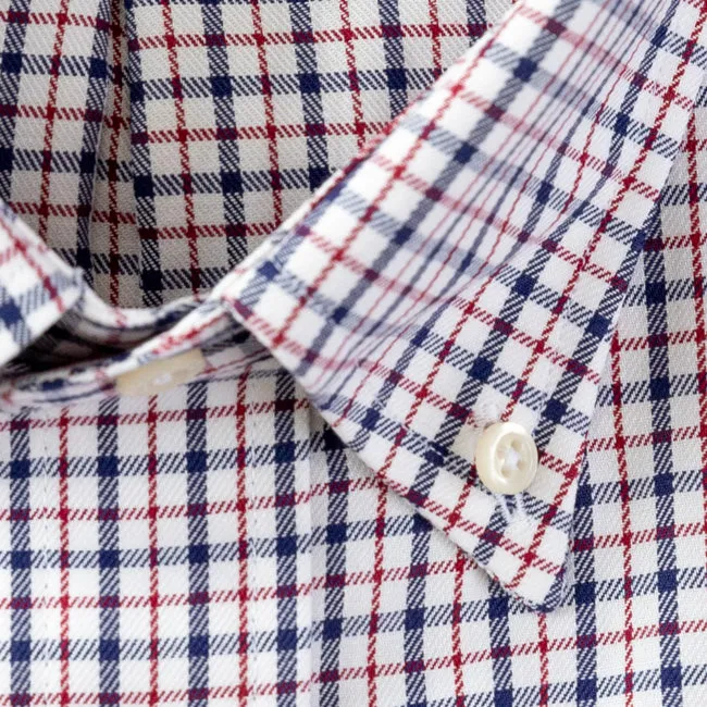 Burgundy Polo Twill sold by Gitman Brothers product image thumbnail 5