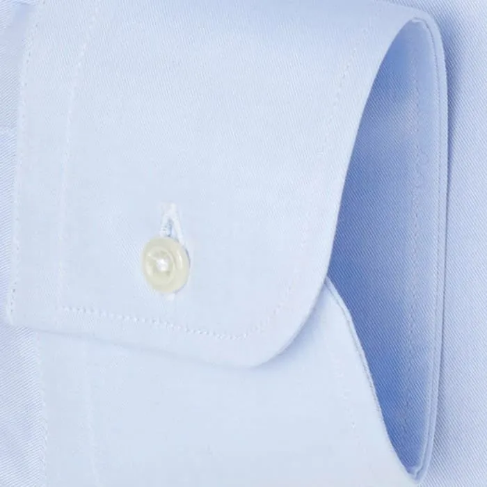 Button Down Mini Twill Blue - Classic sold by Gitman Brothers product image thumbnail 4