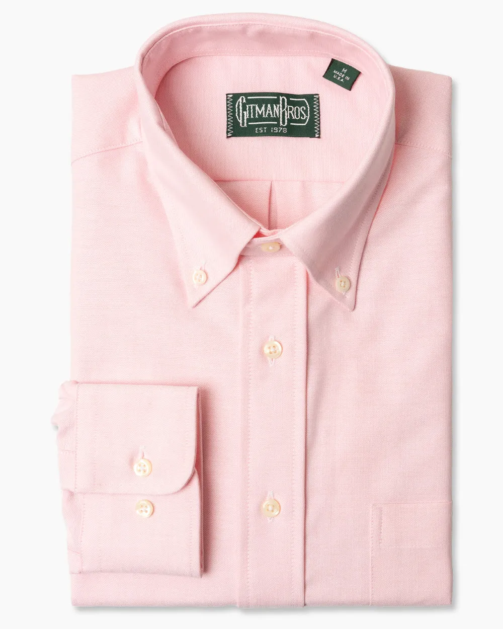 Pink Spring Oxford sold by Gitman Brothers product image thumbnail 2