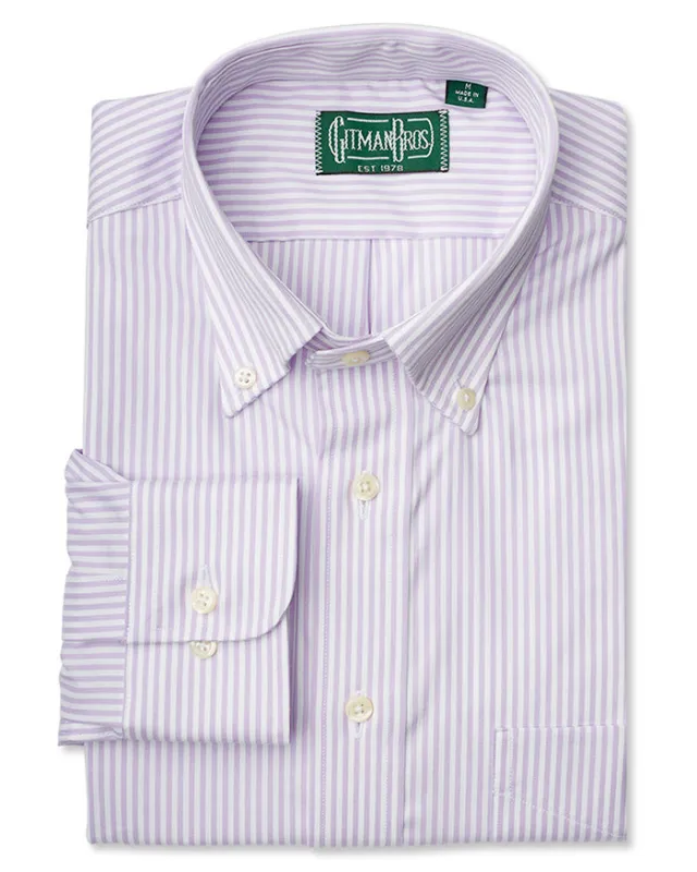 Purple Bengal Stripe made by Gitman Brothers
