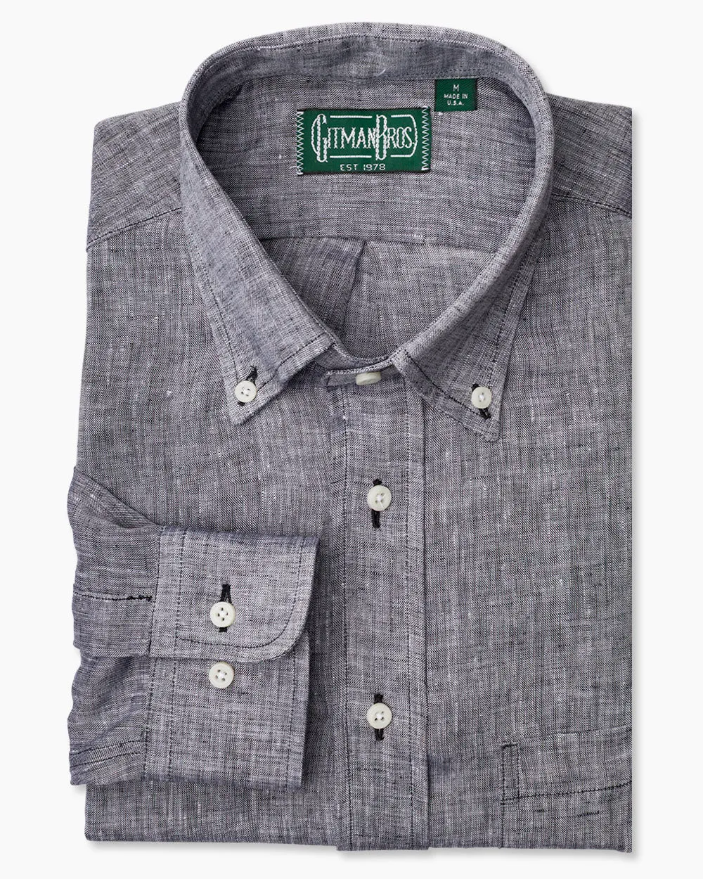 Grey Canclini Linen sold by Gitman Brothers product image thumbnail 2