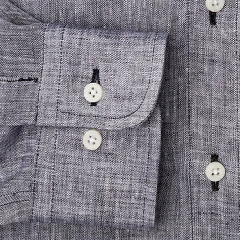 Grey Canclini Linen sold by Gitman Brothers product image thumbnail 4