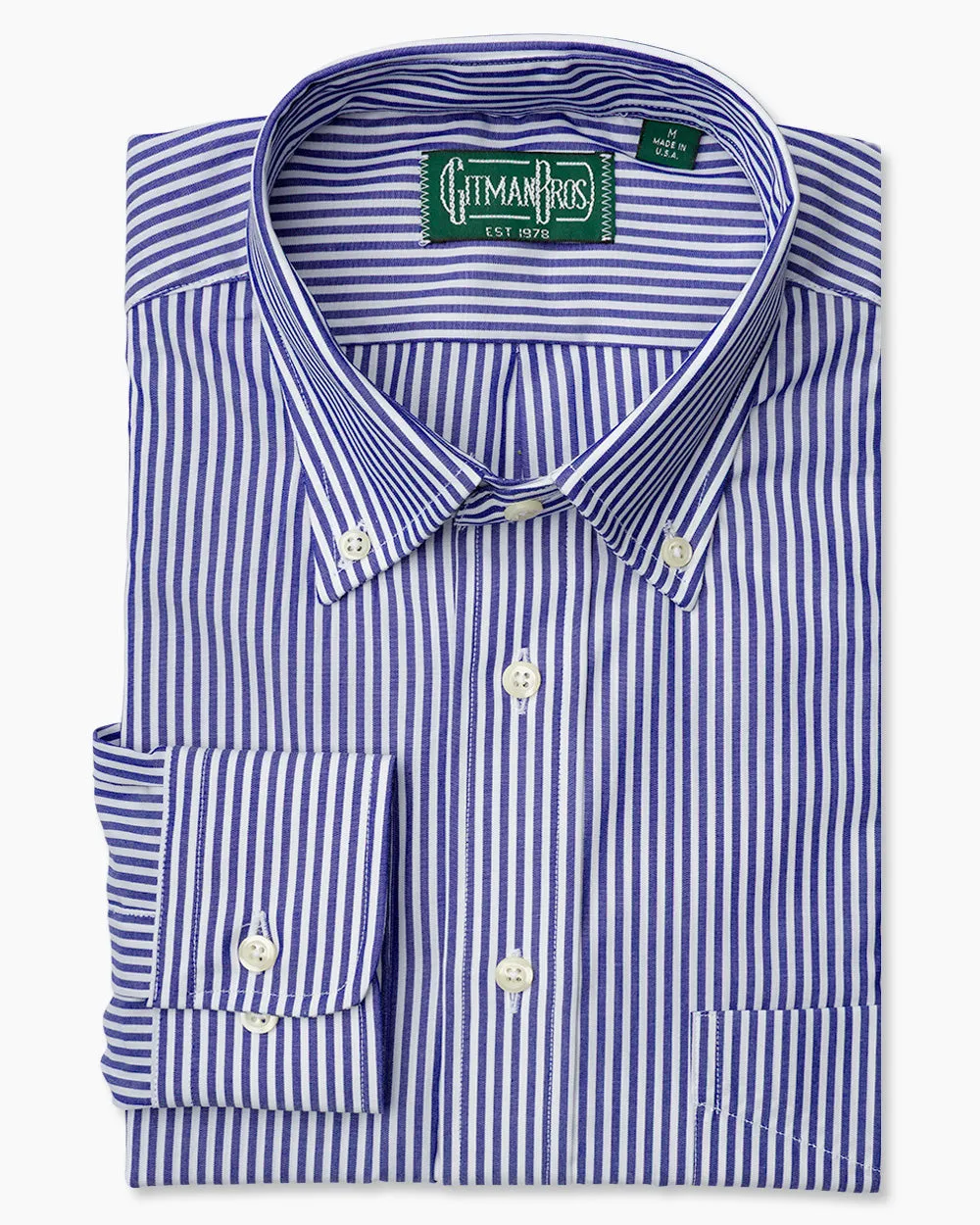 Navy Bengal Stripe sold by Gitman Brothers product image thumbnail 2