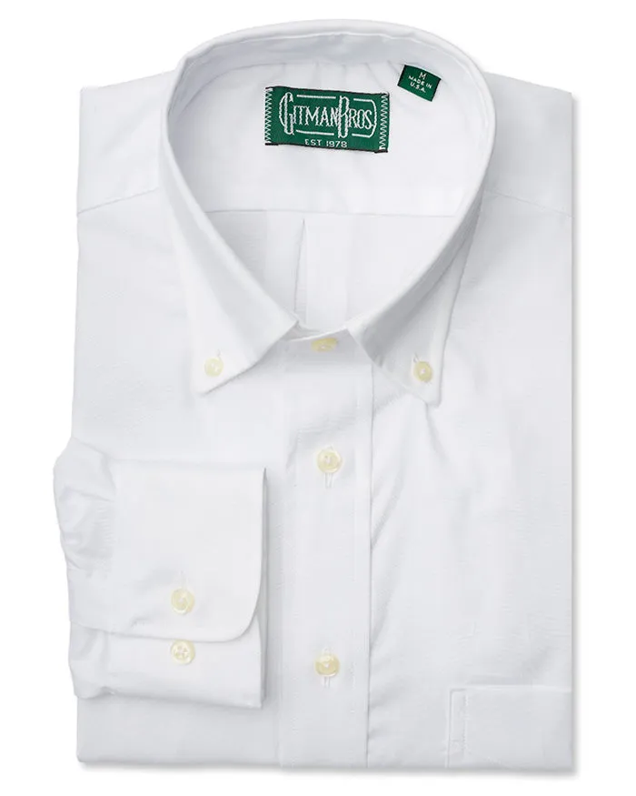 White Zephyr Oxford sold by Gitman Brothers