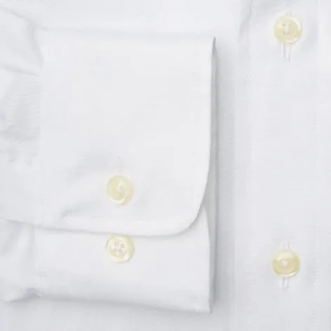 White Zephyr Oxford sold by Gitman Brothers product image thumbnail 4
