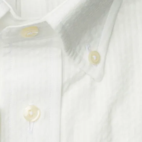 White Seersucker sold by Gitman Brothers product image thumbnail 5