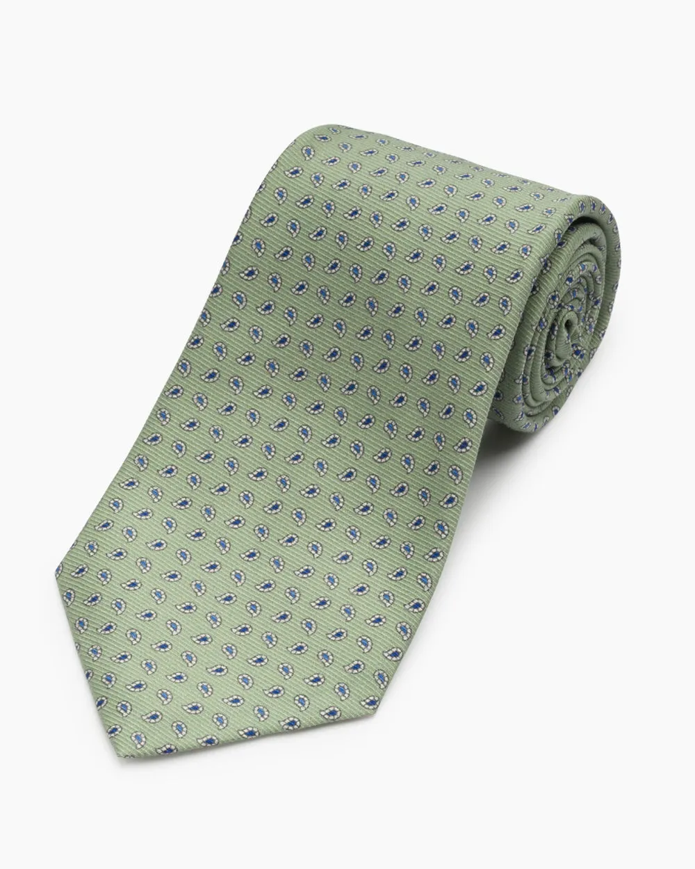 Mint Printed Neat Tie sold by Gitman Brothers product image thumbnail 2