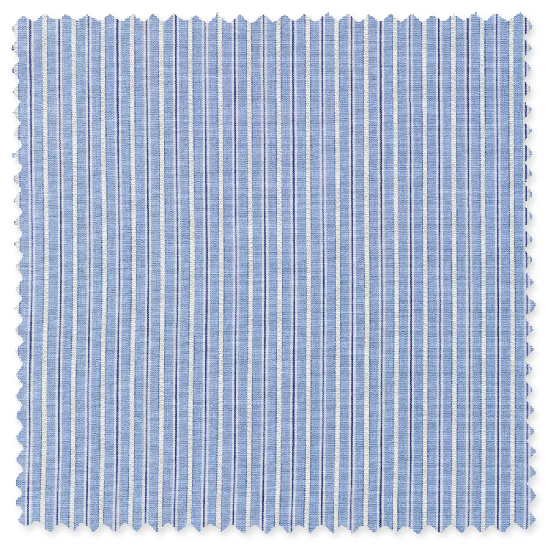 Italian Pique Stripe made by Gitman Brothers