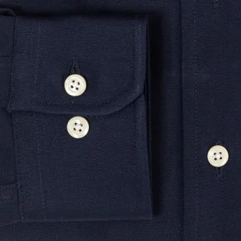 Navy Overdye Oxford sold by Gitman Brothers product image thumbnail 4