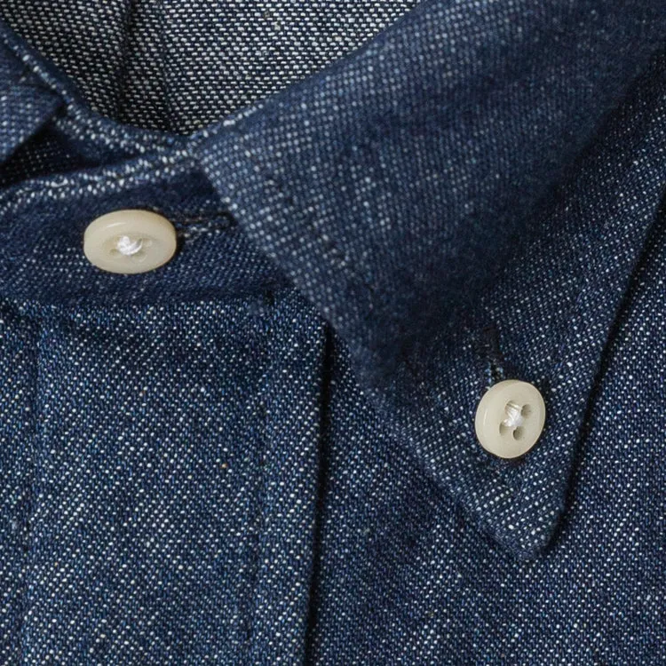 Indigo Denim Shirt sold by Gitman Brothers product image thumbnail 5