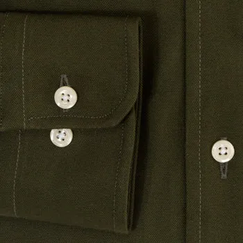 Olive Overdye Oxford sold by Gitman Brothers product image thumbnail 4