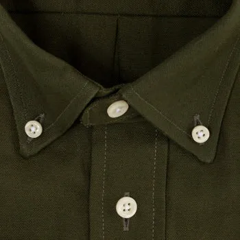 Olive Overdye Oxford sold by Gitman Brothers product image thumbnail 3